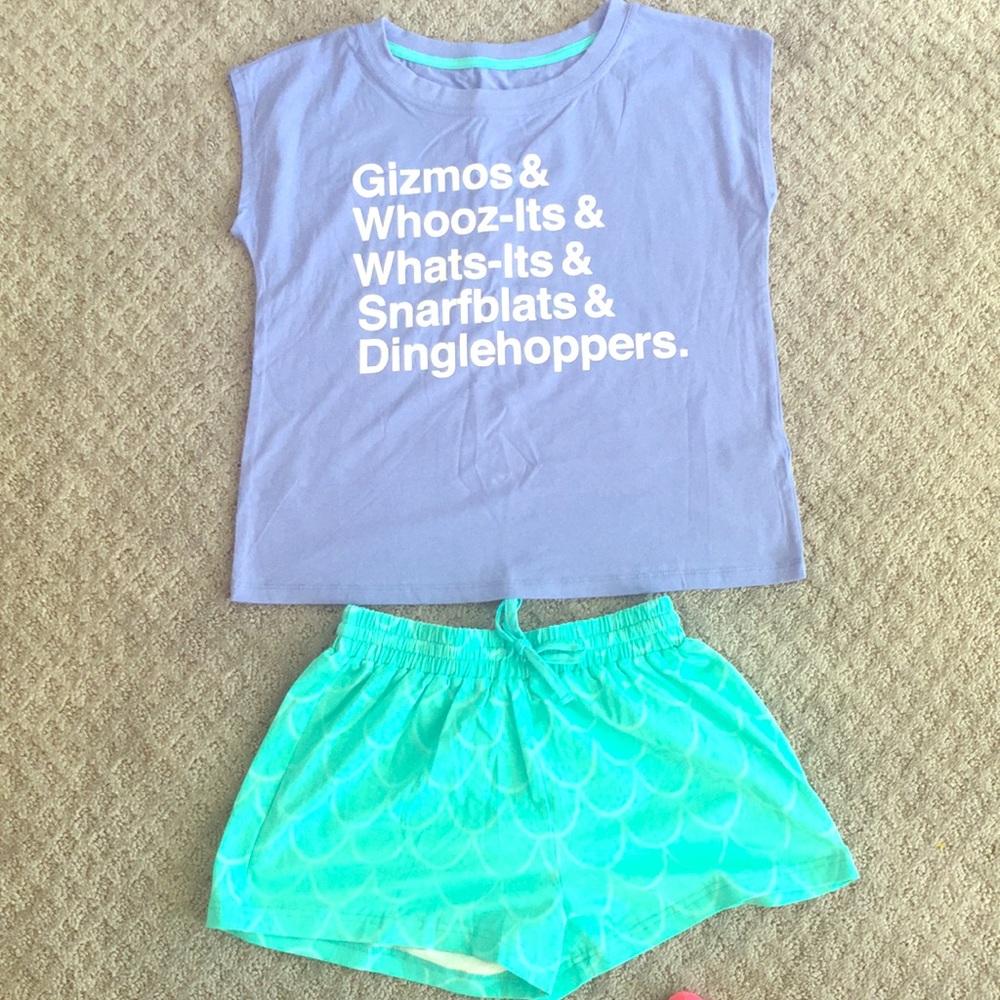 Little mermaid Disney brand outfit